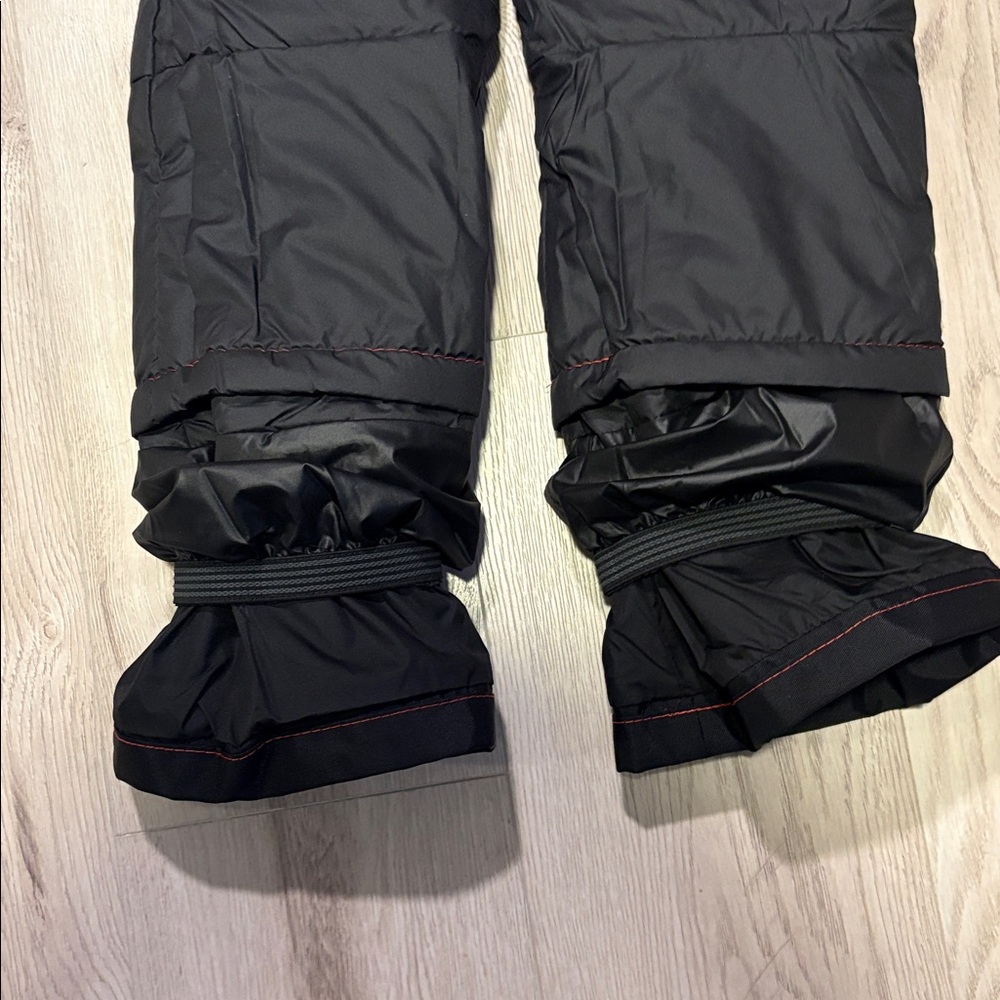 THE NORTH FACE Black Snow Pants size Youth Medium 10-12. EUC look new EZ Grow - Picture 11 of 13